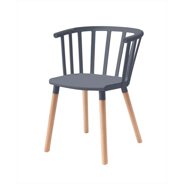 クールでモダンなローバックのチェア 北欧 ナチュラル ダイニングチェア ダイニング キッチン ダイニングキッチン 13,493円