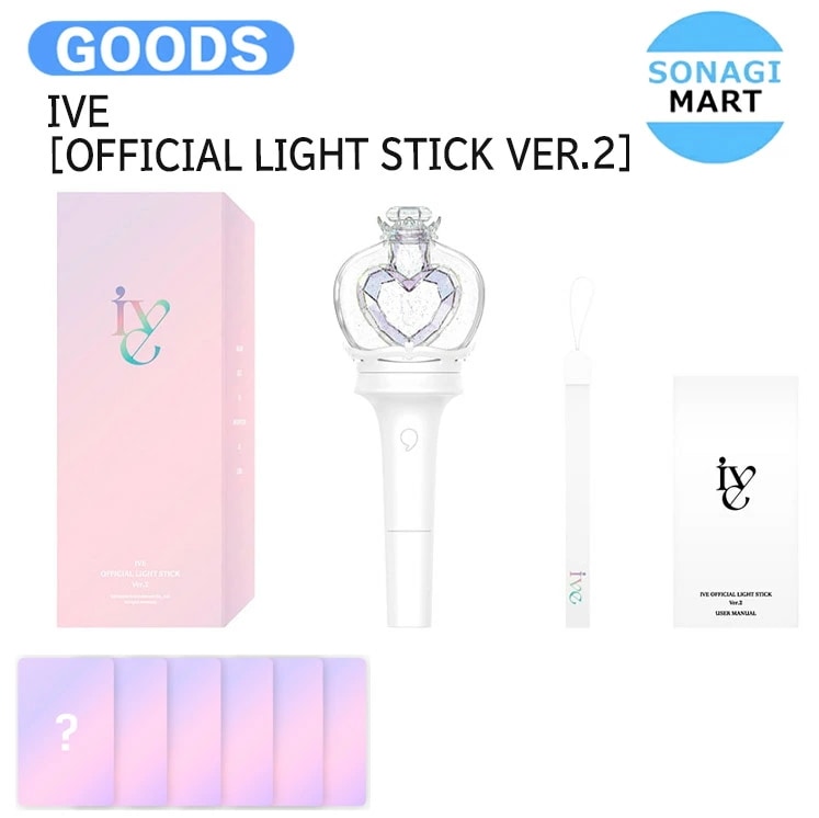 国内発送 [フォトカード付] IVE [ OFFICIAL LIGHT STICK VER.2 ] / 公式グッズ / 予約商品
