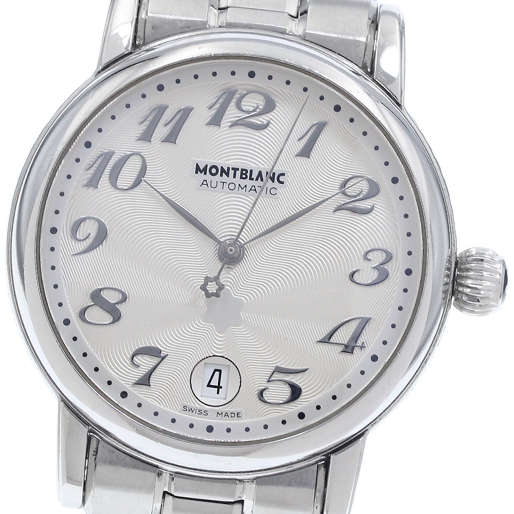 モンブラン MONTBLANC 7042 マイスターシュティック デイト 自動巻き メンズ _942627【中古】