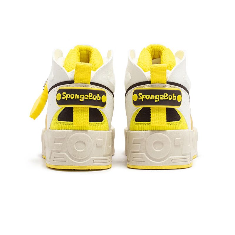 361 【スポンジボブ】スポーツシューズの女性2024冬の新型ベルベット保温高組板靴の女性