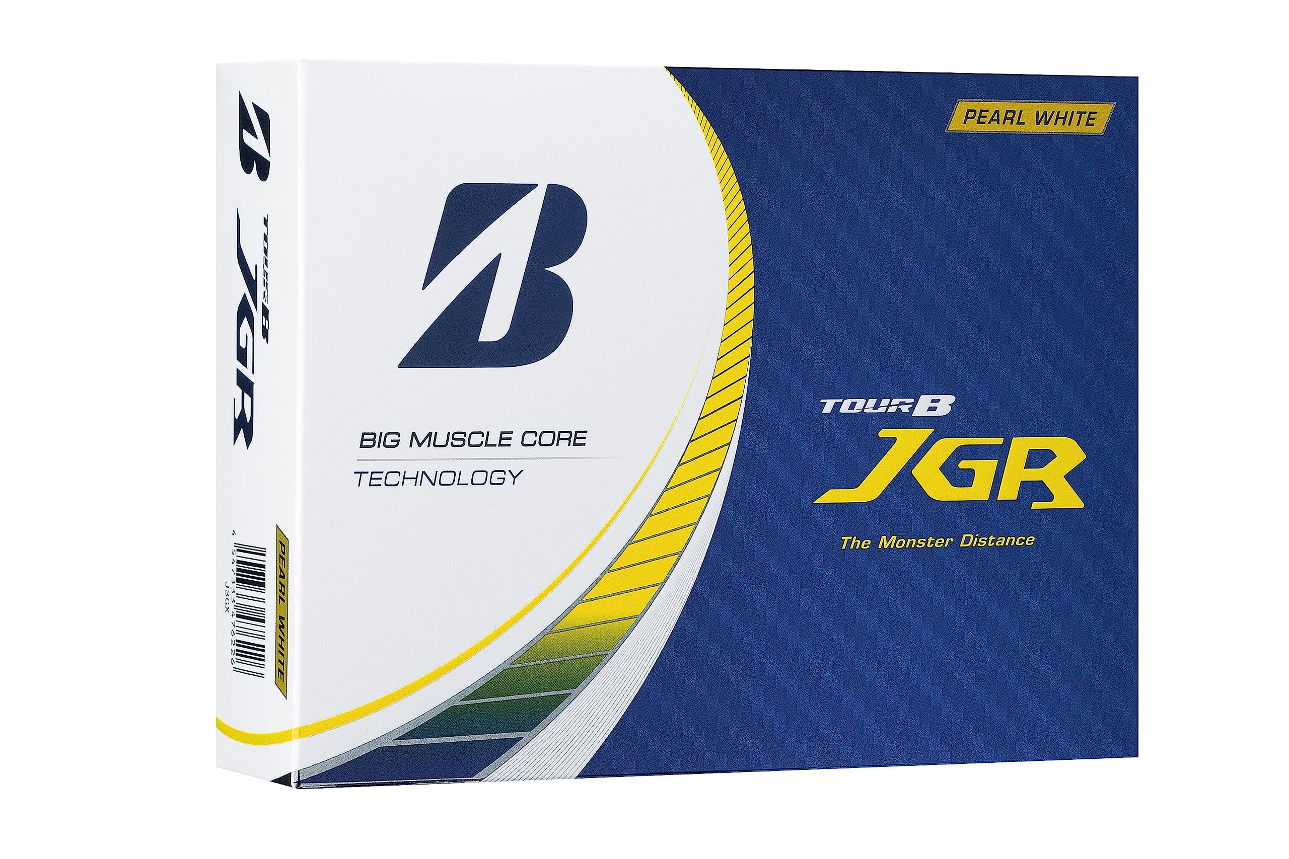 Qoo10最安値挑戦 BRIDGESTONE(ブリヂストン)ゴルフボール TOUR B JGR 2023年モデル 12球入 パールホワイト J3GX 4,477円