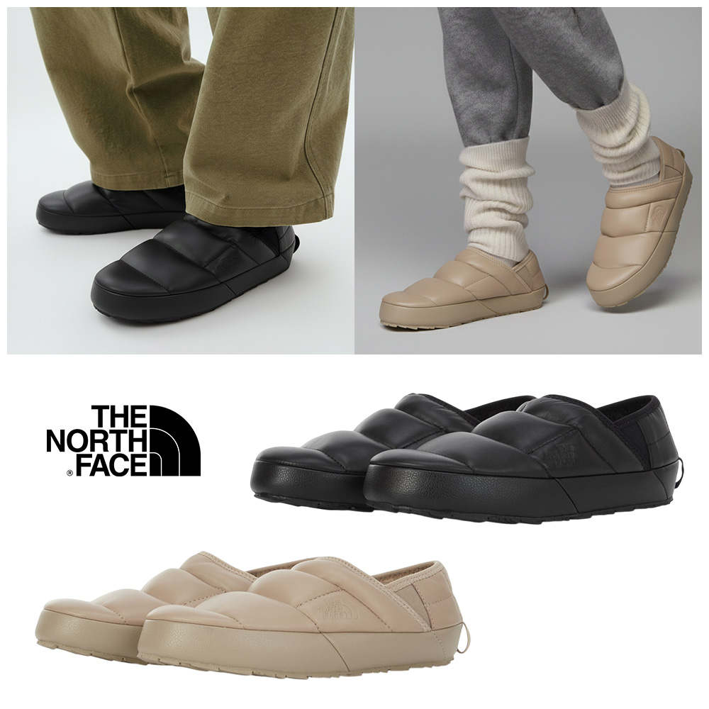 送料無料 THE NORTH FACE THERMOBALL TRACTION MULE LEATHER EX ザノースフェイス サーモボール トラクション ミュール レザー 韓国正規品