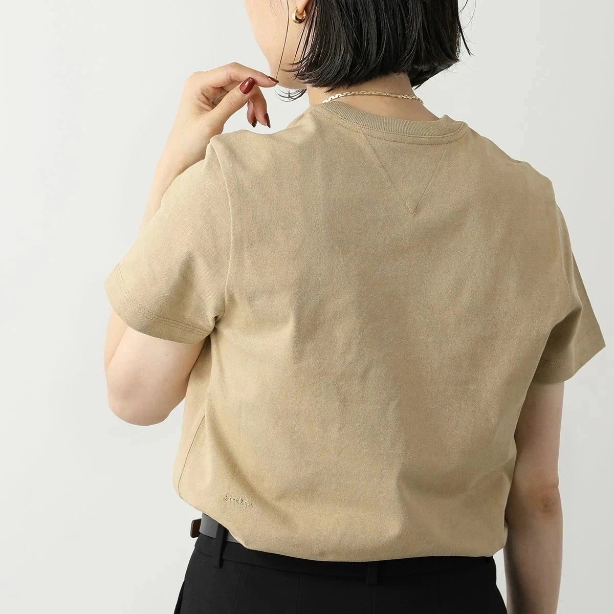 BOTTEGA VENETA ボッテガヴェネタ 半袖Tシャツ 649060 VF1U0 レディース サンライズ コットンジャージー Tシャツ クルーネック 96