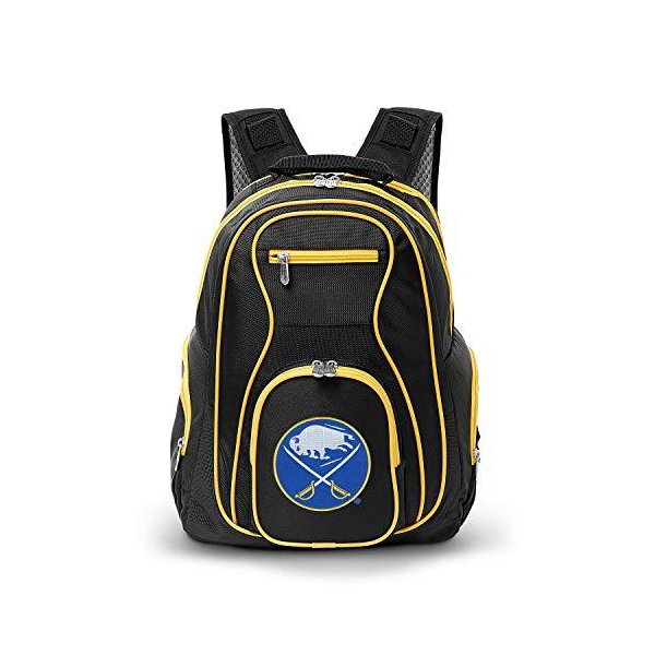 NHL Buffalo Sabres Colored Trim Premium Laptop Backpack 並行輸入品