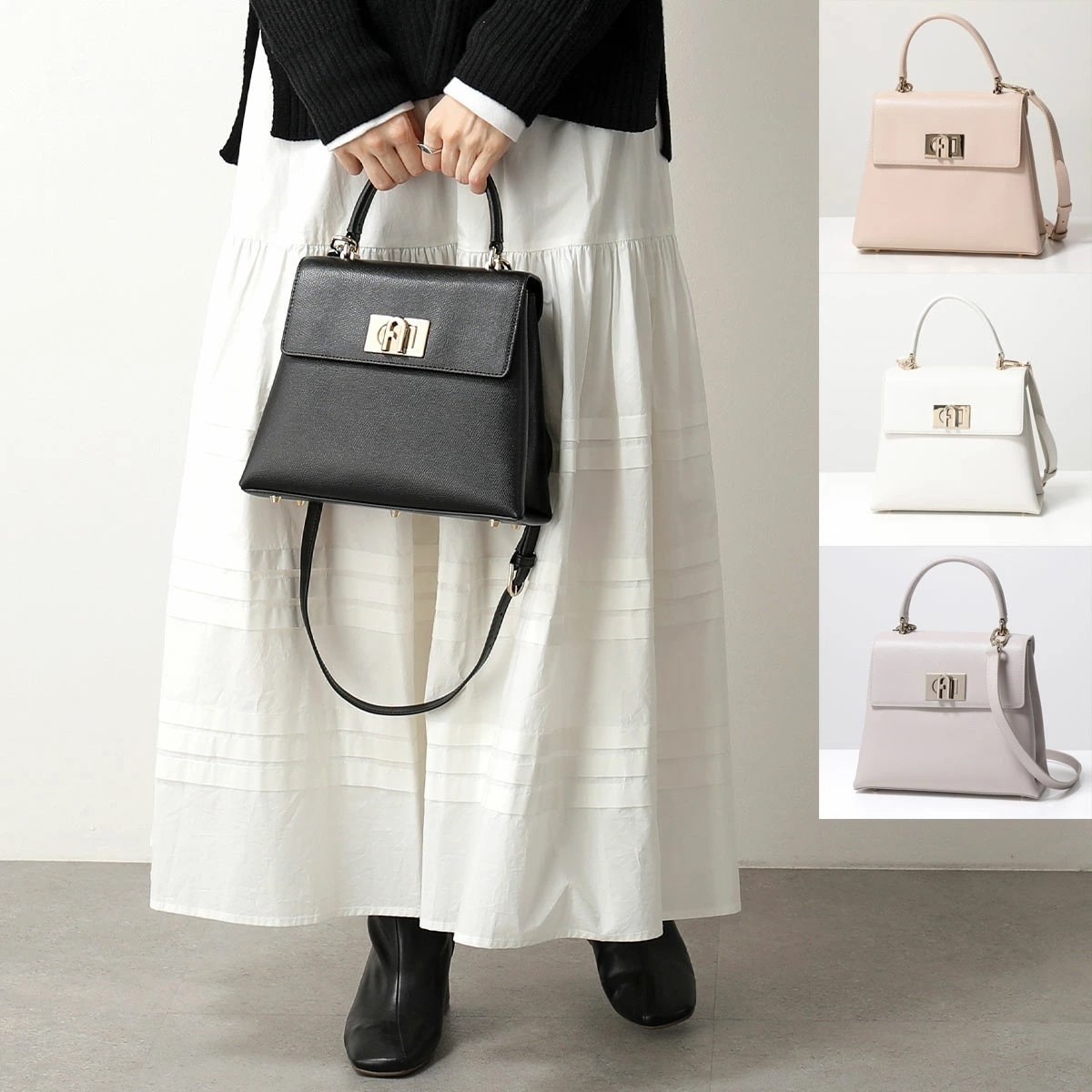 Furla フルラ ハンドバッグ 1927 BAKPACO ARE000 レディース レザー ショルダーバッグ 鞄 カラー4色ハンドバッグ