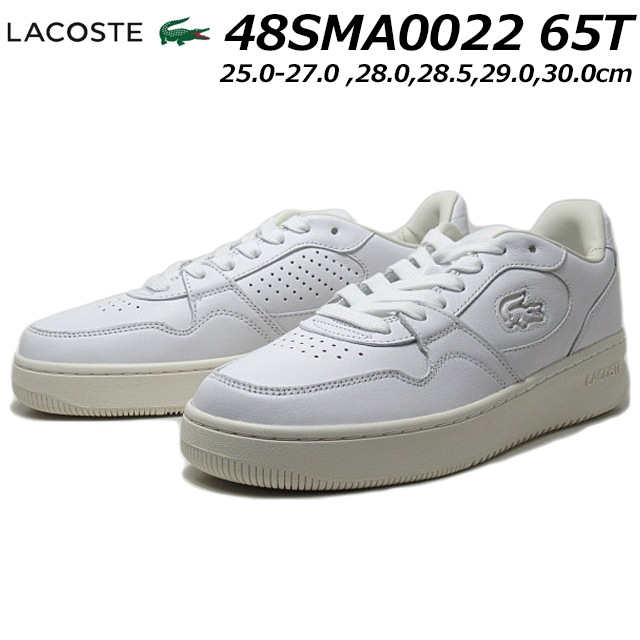 ラコステ 48SMA0022 L001 SET 224 5 SMA レザースニーカー メンズ 靴
