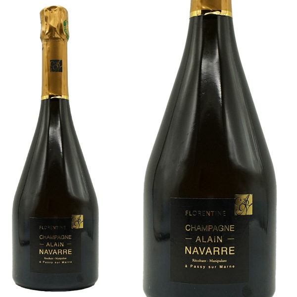 アラン ナヴァール シャンパーニュフロランティーヌドミ セック 蔵出し限定品 R.M.生産者元詰 AOCシャンパーニュ
