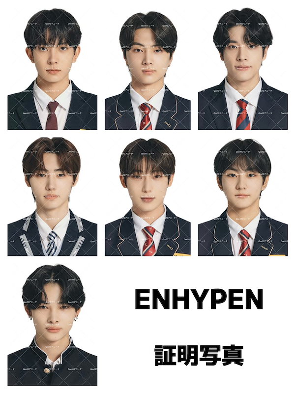 ENHYPEN シーグリ 学生証 ヒスン ENHYPEN シーグリ 学生証 ソンフン