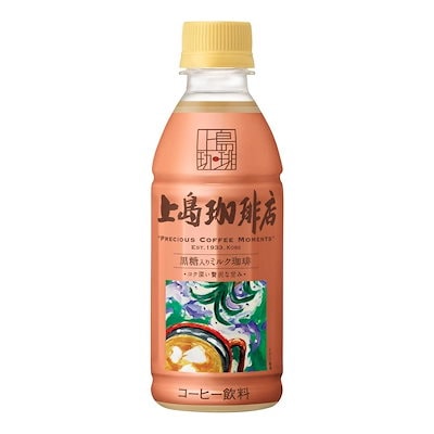 他サイト： 上島珈琲店 黒糖入りミルク珈琲 ペットボトル コーヒー 270ml×24本の商品画像