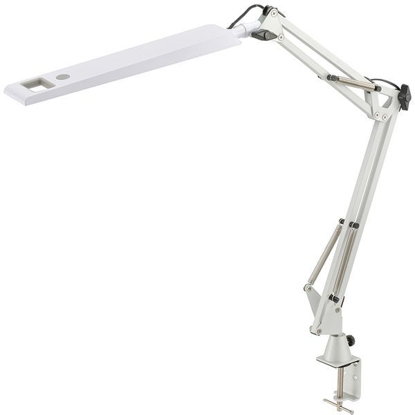 AS-LS28B-W [LEDアームライト クランプタイプ ホワイト] 4,815円