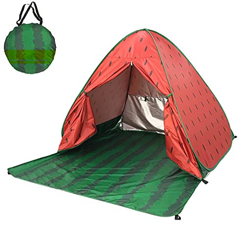 ポップアップテント テント ワンタッチテント 1人用 サンシェードテント ビーチテント 2人3人用 簡易テント 超軽量 通気 組み立て不要 公園/運動会/ビーチ日よけテント 99%UVカット アウト