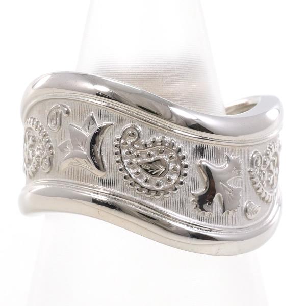 K18 18金 WG ホワイトゴールド リング 指輪 11.5号 ジュエリー 中古