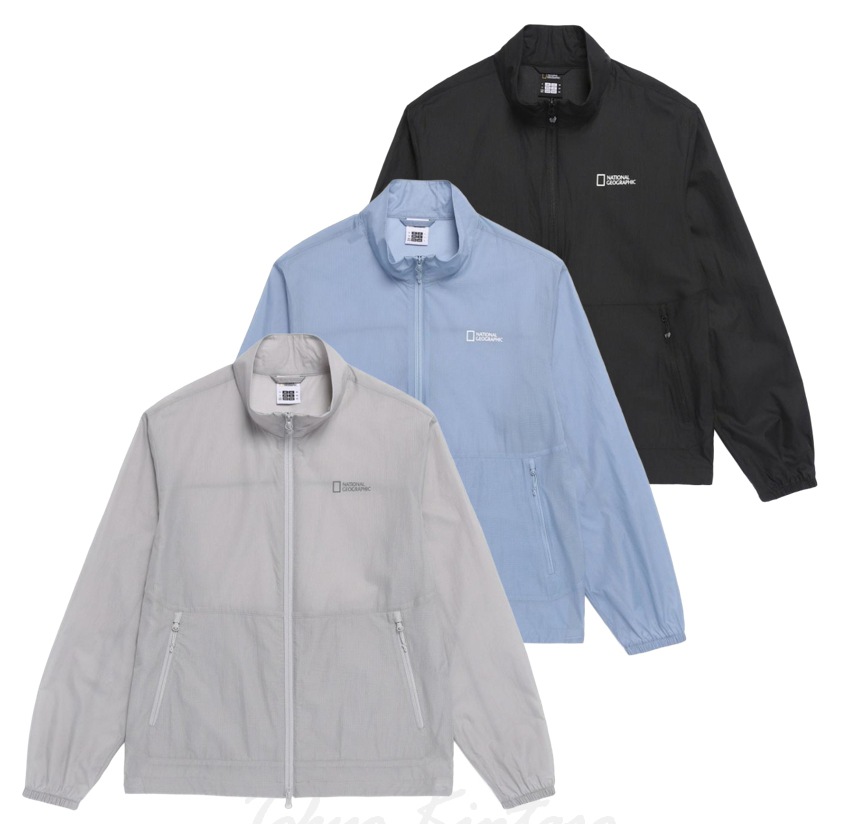 LIGHTPACK STAND NECK PULL ZIP-UP WINDBREAKER (N262UJP020)