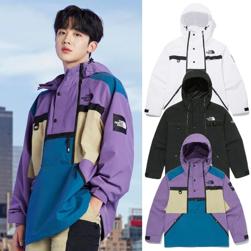 韓国正規品保証 関税負担なし NA4HM01J STEEP ANORAKデイリー 基本 着装 男子 女子 人気 韓国 ファッション 男女共用 アウトドア
