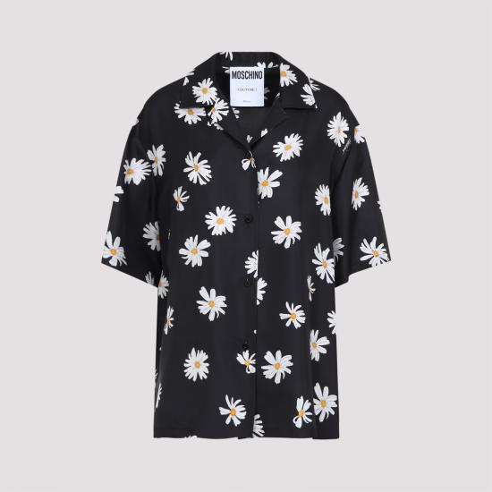 MOSCHINO Women Shirts 251E0232 0561 1555 FANTASIA NERO
