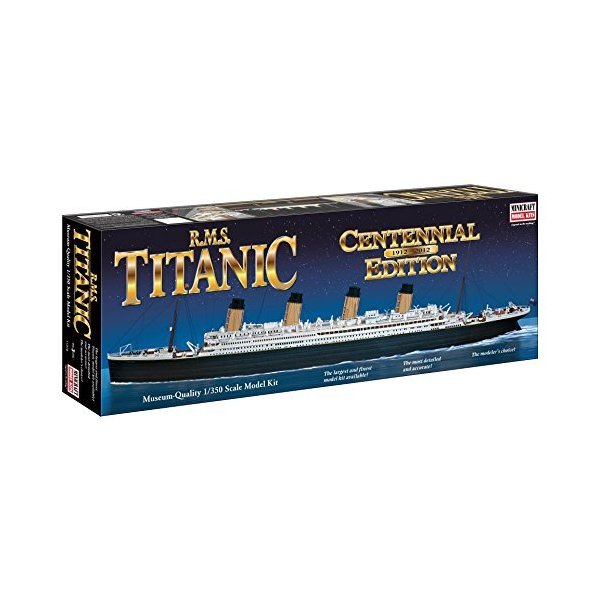 Minicraft Models 1:350 Scale RMS Titanic Centennial Edition Model Kit 並行輸入品