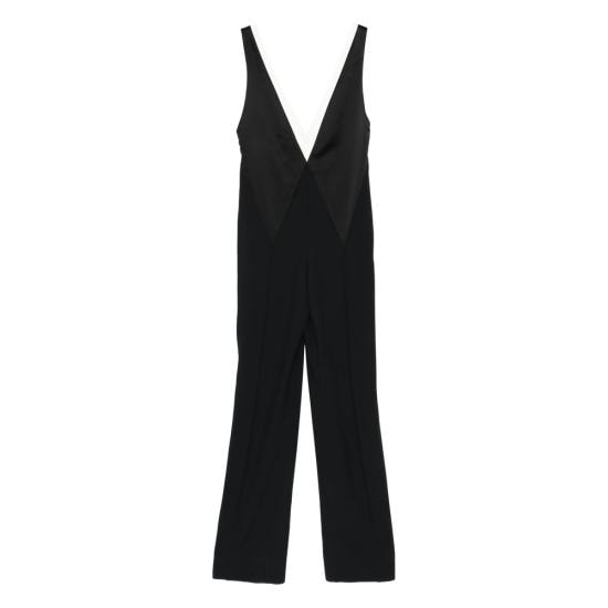 TOMFORD Women Jumpsuits FAX1713 TU0295 NWE BLACK WHITE