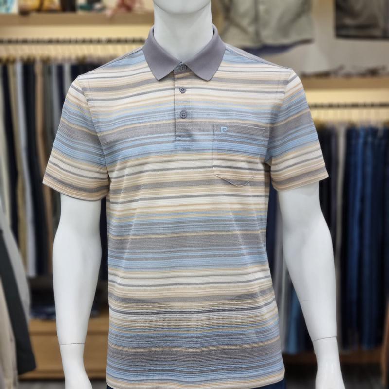 カラーブロック横襟カラーTシャツ PRTS241295_SH