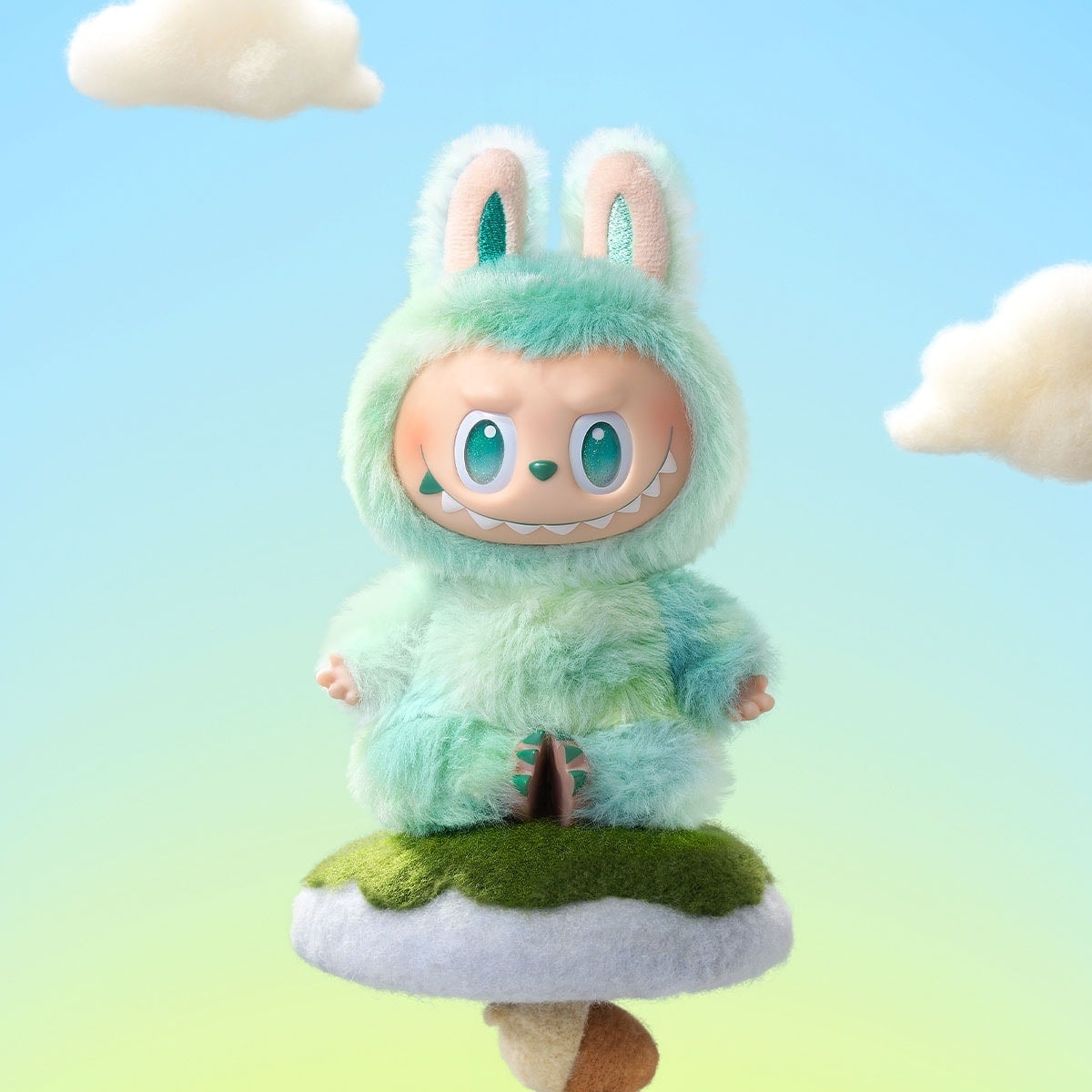 Popmart LABUBU ぬいぐるみ 40cm&約17cm 2点セット Qoo10] LABUBU 公式正規品POP MART LABUBU : おもちゃ・知育