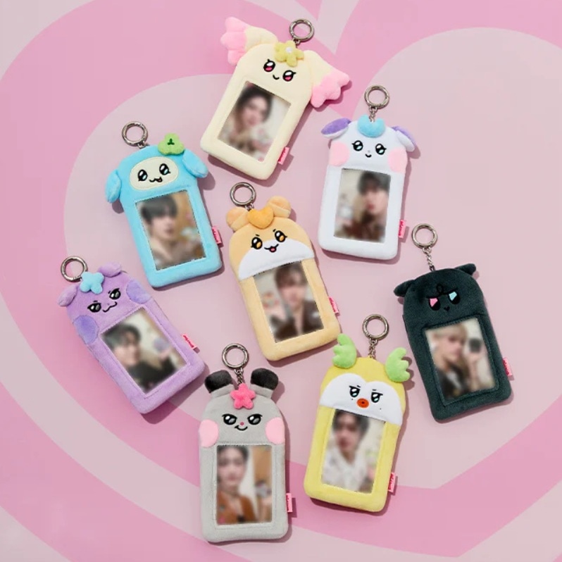 ATEEZ PHOTO CARD HOLDER KEYRING - Enter the MIGHTEEZ WORLD