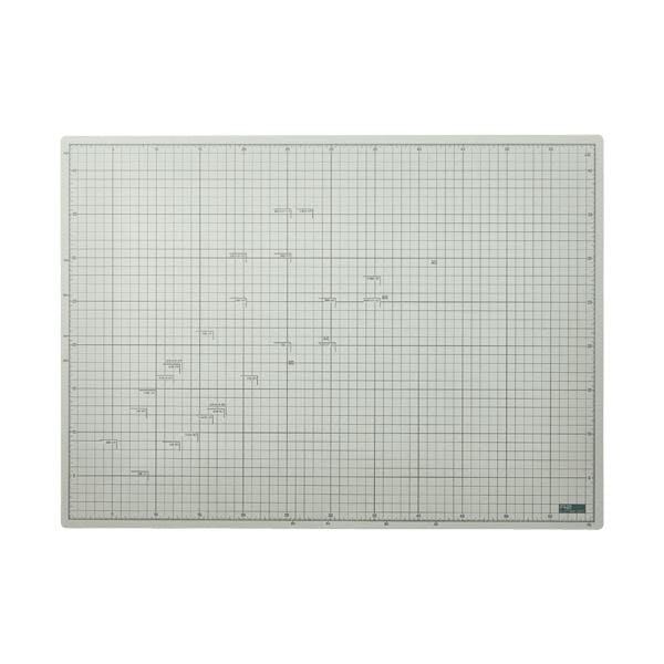 （まとめ）TANOSEE フタル酸エステル不使用 滑りにくいカッターマット A2 450620mm 1枚 3セット
