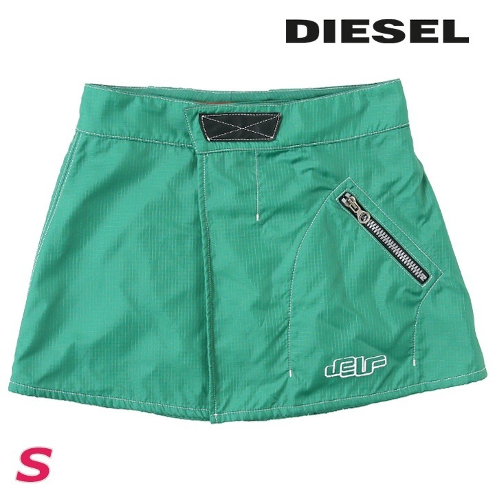 巻きミニスカート レディース DXD-22-O08 ジップポケット リップストップ素材 die-l-s-f4-63t