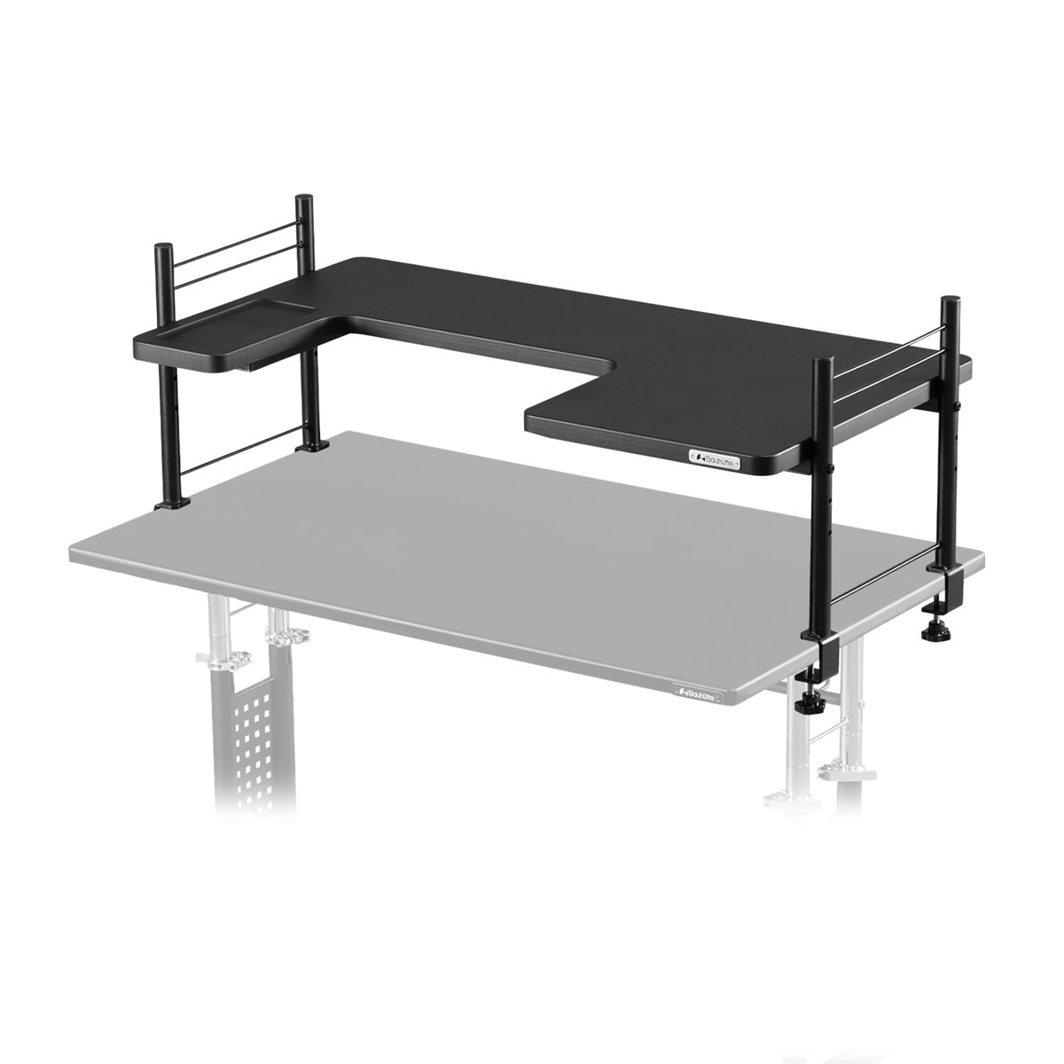 バウヒュッテ フィギュア デスクラック（幅100cm×奥行き50cm・ブラック） BHS1000DBK