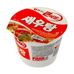 *韓サイ*韓国食材/韓国ラ-メン★濃心 エビ湯(カップ)麺 115g