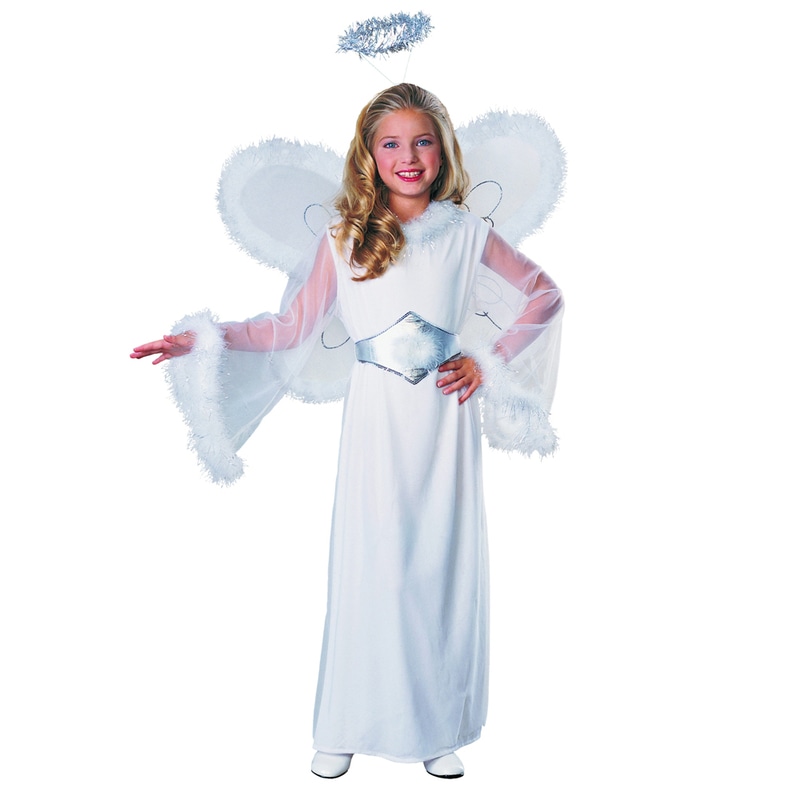 コスプレ 仮装 スノーエンジェル 子供用 S 【 コスプレ 衣装 ハロウィン 仮装 コスチューム 子供 天使 パーティーグッズ こども キッズ 子ども用 】