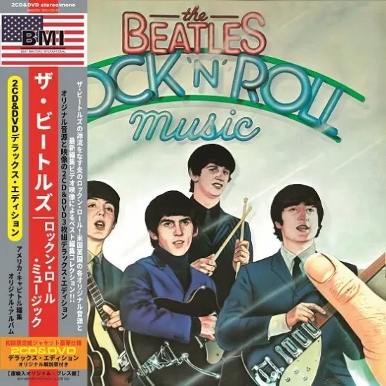 THE BEATLES / ROCKNROLL MUSIC THE U.S.ALBUM COLLECTION 100セット限定2種紙ジャケ (2CD+DVD)