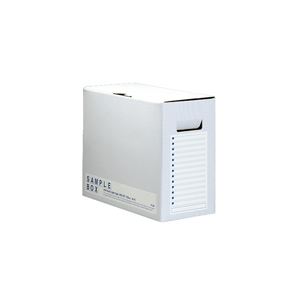 （まとめ）プラス サンプルボックス FL-001SB A4 ブルー(×10セット)