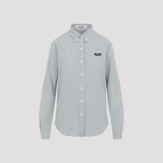 MIU MIU Women Shirts MK1842SOOO 1805 F077U SMERALDO