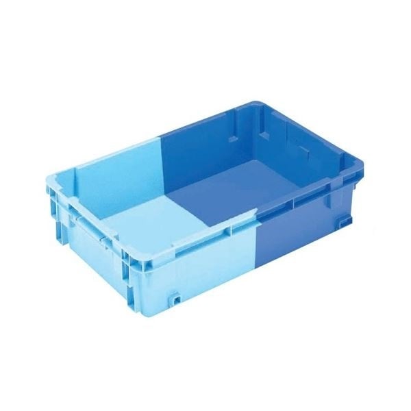 業務用コンテナボックス/食品用コンテナー [NF-S33] ダークブルー/ブルー 材質：PP