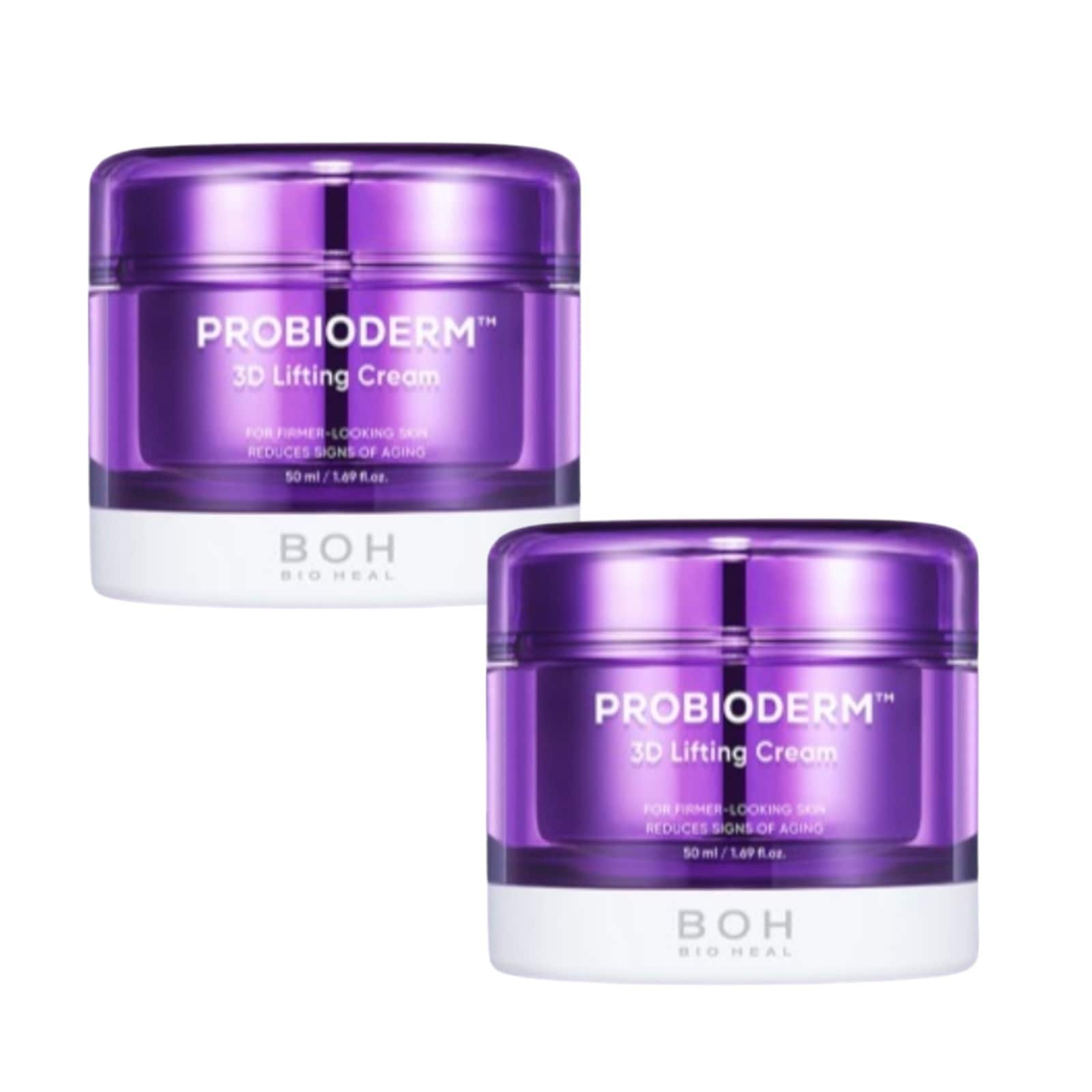 2SET 計200mlのクリーム -プロバイオダーム3Dリフティングクリーム50ml +Refil 50ml +リフティング マスク 2枚