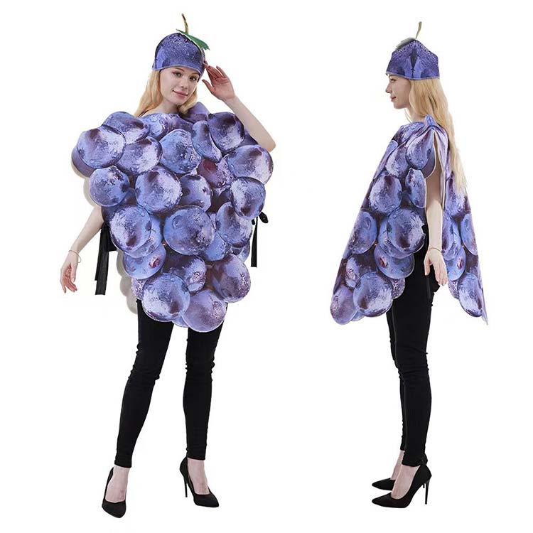 女性用 大人用 ハロウィン衣装 フルーツ 葡萄 ブドウ コスプレ コスチューム ハロウィン 衣装 ハロウィン 仮装 コスチューム 衣装 仮装 大人用 女性用 レディース ガールズ ウィッチ 5,750円
