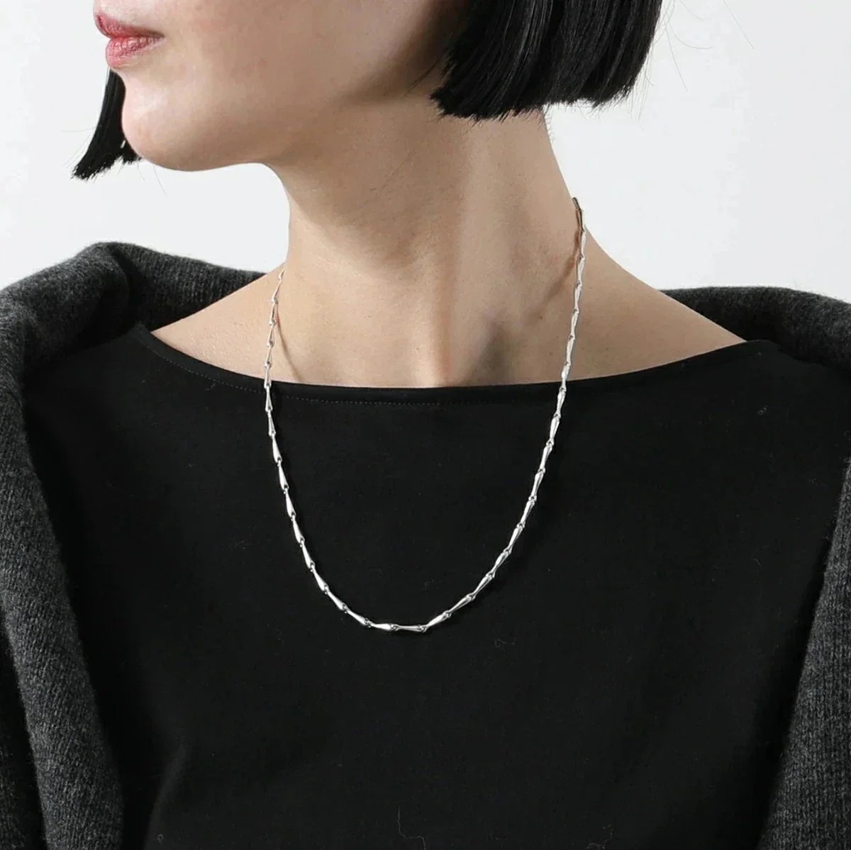 ANNIKA INEZ アニカイネズ ネックレス Linked Necklace Sml 606 SML レディース アクセサリー silver925 シルバー 【mega】
