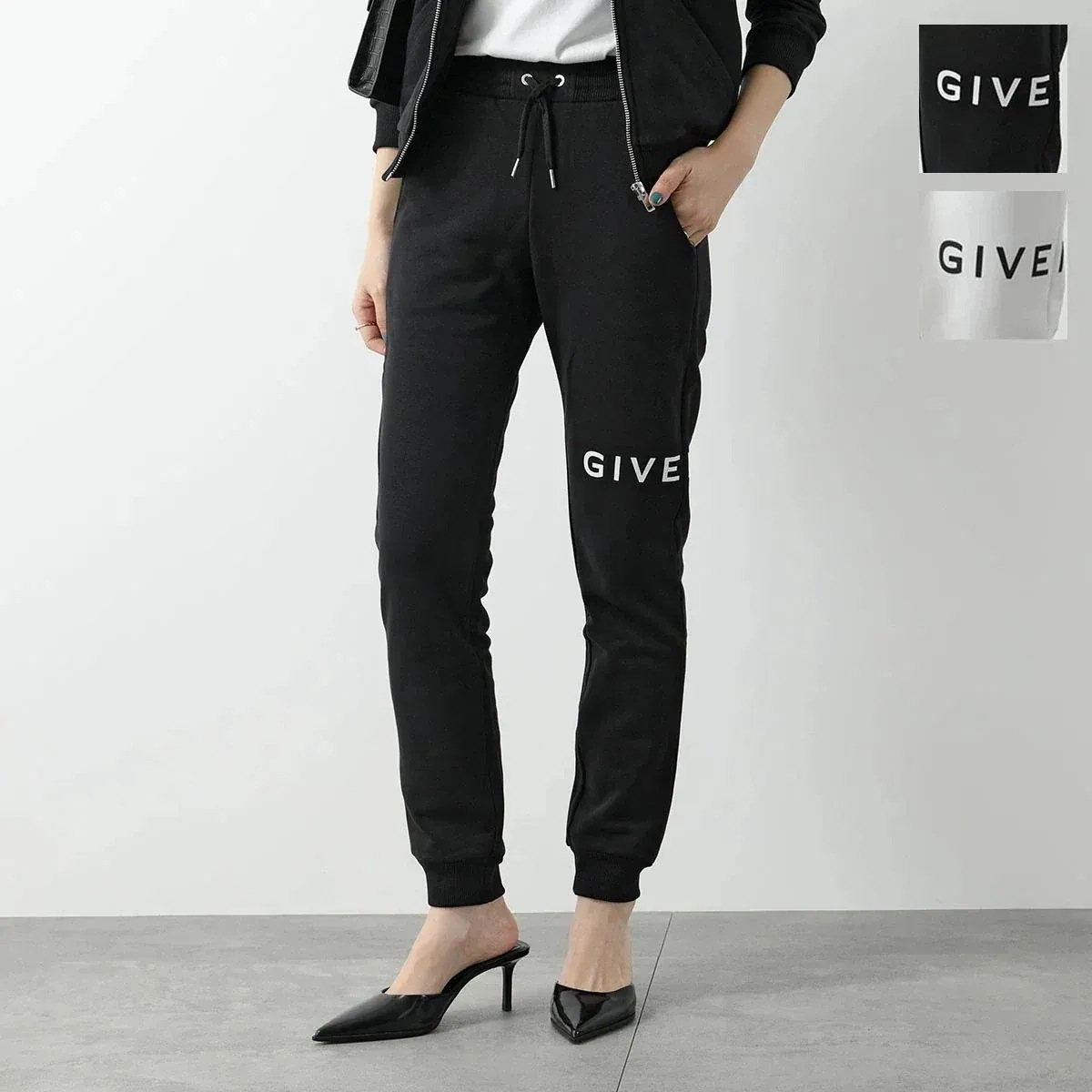 GIVENCHY KIDS ジバンシィ キッズ スウェットパンツ H30403 レディース ガールズ ロゴ ジョガーパンツ 裏起毛 セットアップ可能 カラー2色 23,154円
