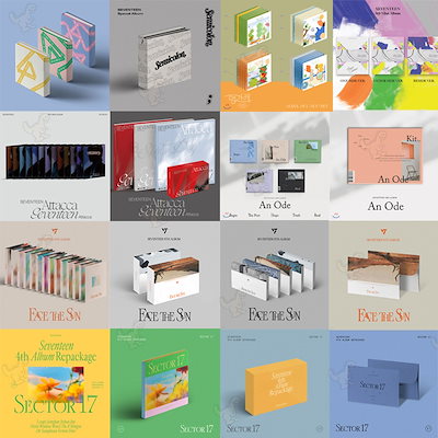 【SEVENTEEN】An Ode 初回限定盤セット SEVENTEEN】An Ode 初回限定盤セット SEVENTEEN】An Ode 初回限定盤セット