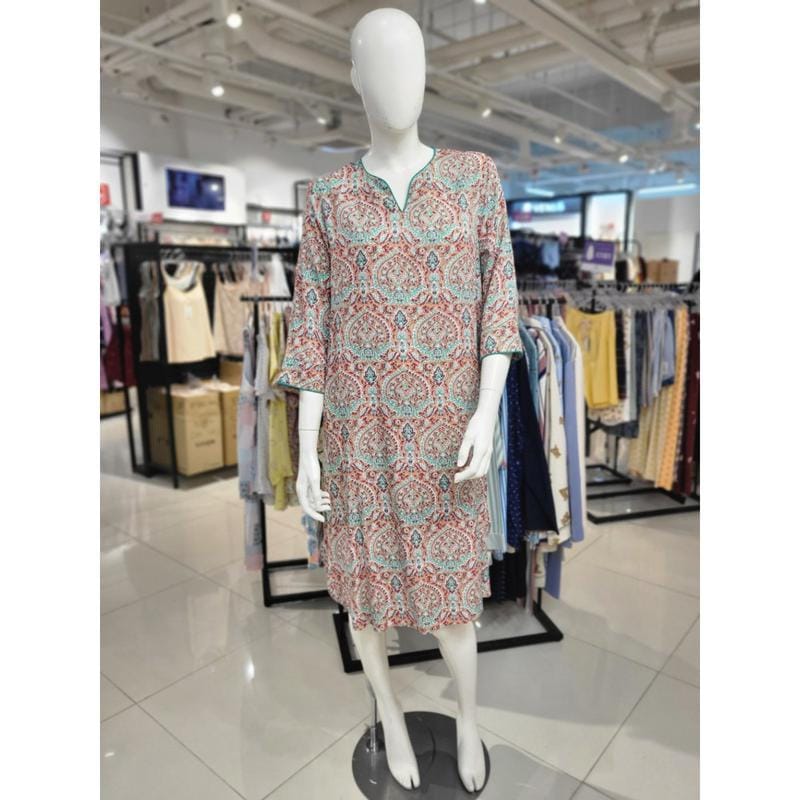 [始興店] ペイズリー女性ホームウェアワンピースGW6016