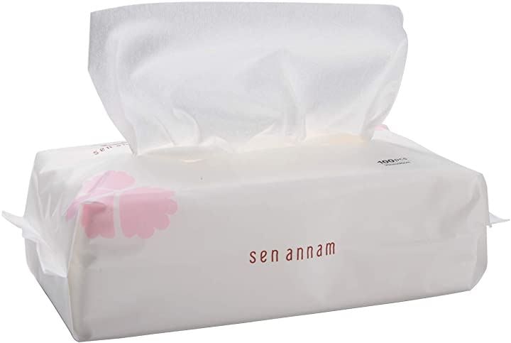 使い捨てタオル コットンメイク落とし 化粧用 ベビー 赤ちゃん 介護用 顔用 業務用 掃除 旅行(白