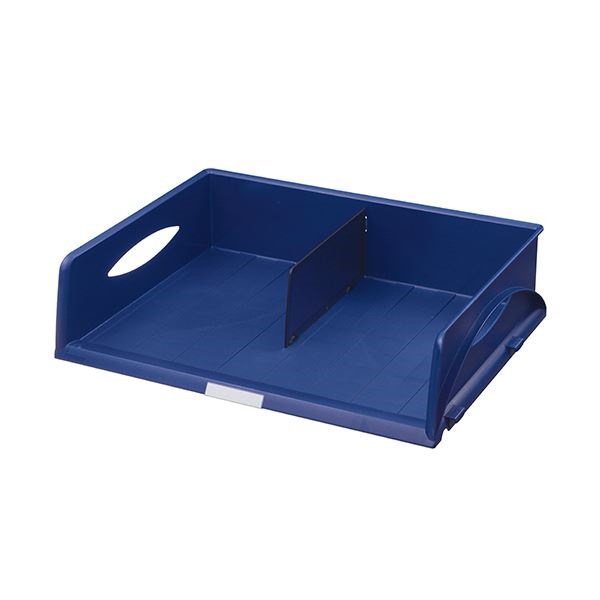 （まとめ） ライツ ソートトレー A3ヨコ ブルー5232-00-35 1個 [x5セット]