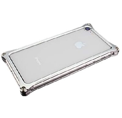 GILDDESIGN iPhone SE(2020) / 8/7用 ソリッドバンパー シルバー GI-402S