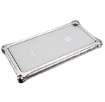 GILDDESIGN iPhone SE(2020) / 8/7用 ソリッドバンパー シルバー GI-402S
