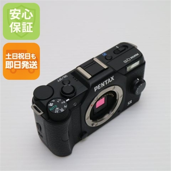 新品同様 PENTAX Q10 ブラック ボディ デジ1 PENTAX 199
