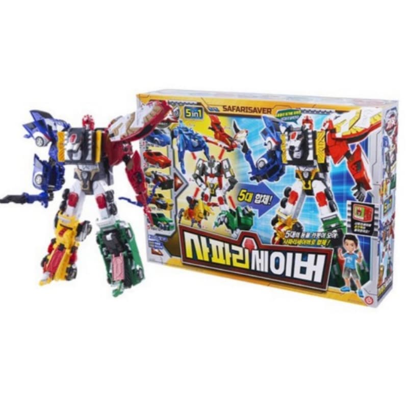 ハローカーボット サファリセーバー , 5段合体, 100% 純正品 16,560円