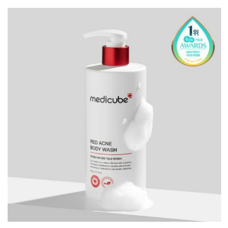 メディキューブ レッド アクネ ボディウォッシュ 2.0 400g (甲羅 ボディウォッシュ)