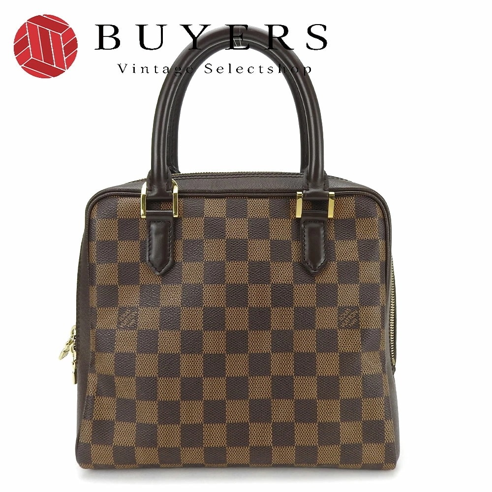 中古 ルイヴィトン ハンドバッグ ブレラ N51150 ダミエ エベヌ ゴールド金具 レザー 革 普段使い レディース 女性 LOUIS VUITTON hand bag leather pvc