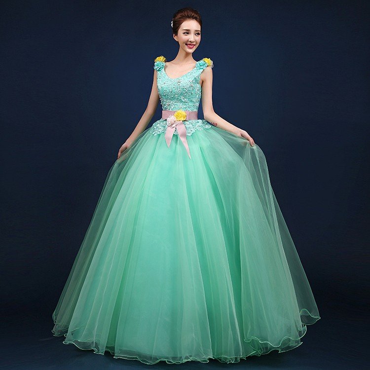 カラードレス 演奏会 安い ロングドレス コンサート パーティードレス 発表会 ウェディングカラード 7,614円