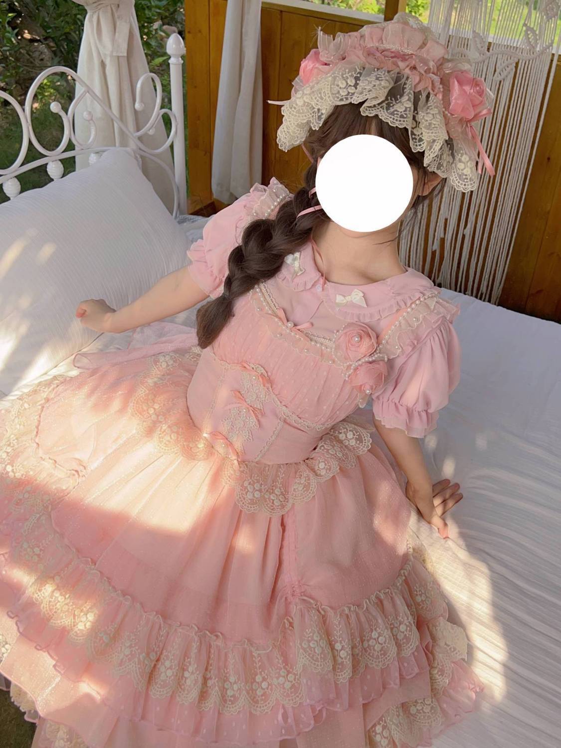 コスプレ ロリータ 2024 春夏 新作 ロリータ洋装jskキャミソールワンピースサマー レディース cosplay ドレス 脚魅せミニスカート韓国ファッション