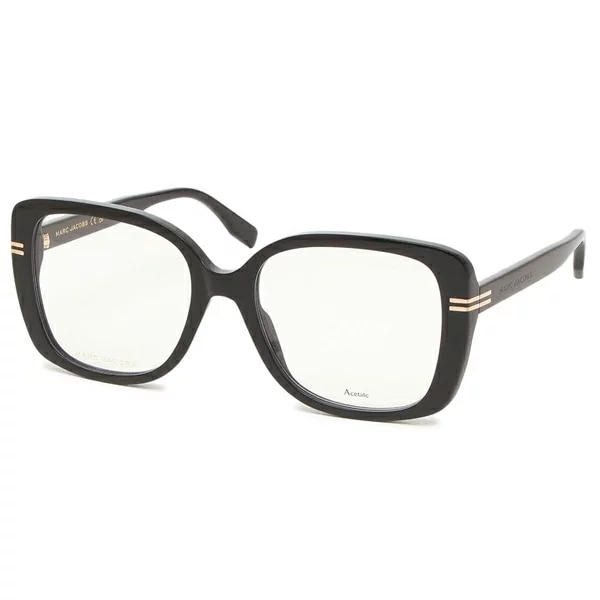 メガネフレーム 眼鏡フレーム グローバルフィット ブラック 透明 レディース MARC JACOBS 1115 807